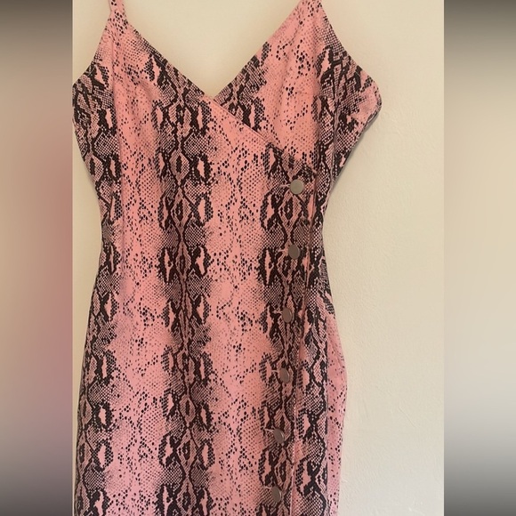 Revolve superdown kristie denim snake dress - Picture 6 of 9